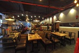 工业风铁艺复古酒吧卡座沙发 甜品火锅西餐厅咖啡厅沙发桌椅组合