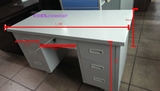 1.2米1.4米钢制电脑办公铁皮桌职员家用写字办公台