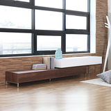 北欧风格实木纹日式客厅组合电视墙柜简约现代韩式创意伸缩电视柜