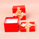 礼品盒正方形丝巾礼盒 生日礼物 盒创意化妆品包装盒