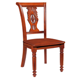实木餐椅特价欧式椅子实木橡木餐椅简易木质酒店餐椅餐厅饭店椅