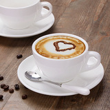 陶瓷加厚咖啡杯 300毫升COSTA美式|卡布奇诺 高档漫咖啡杯 拿铁杯