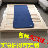 全实木榻榻米韩式矮床松木单人床1.2双人床1.5平板床可折叠小户型