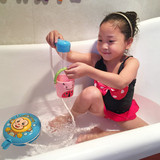 儿童洗澡玩具小猴子沐浴卡通电动喷水花洒戏水浴缸向日葵电动花洒