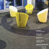 办公室丙纶方块地毯会议室星级写字楼品质专用工程地毯PVC50*50CM