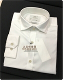 ZIOZIA男装修身白色长袖衬衫专柜正品代购DZV1WD1101原价798