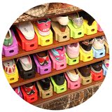 居家家 创意宿舍小型鞋柜收纳架鞋架子 家用简易塑料鞋子收纳鞋架
