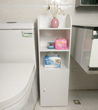 浴室边柜防水收纳卫生间储物架马桶边柜窄柜夹缝侧柜厕所整理置物