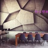 3D立体简约现代定制几何大型壁画客厅餐厅工装抽象咖啡厅墙纸壁纸