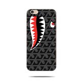 BAPE goyard鲨鱼嘴iphone6s 6plus手机壳个性苹果6s硅胶软壳5s潮