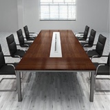 上海赣康办公家具会议桌长桌简约现代桌椅组合大小型条形桌子板式