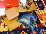 kilim纯手工羊毛地毯 多彩欧式宫廷风 餐桌毯 榻榻米用地毯 挂毯