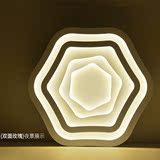 led吸顶灯客厅灯简约温馨主卧室吸顶灯个性创意异形玫瑰灯具大厅