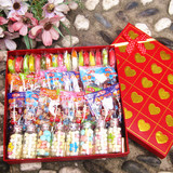 韩国进口许愿瓶星星不二家水果切片棒棒糖果礼盒装七夕情人节礼物