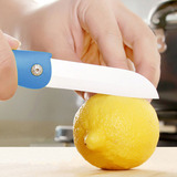 新款折叠陶瓷水果刀 厨房便携安全式瓜果蔬菜宝宝辅食不生锈刀具