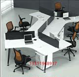 办公家具办公桌3人4人6人位简约现代组合员工位卡座职员办公桌椅