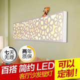 现代简约LED壁挂灯卧室床头壁灯雕花客厅装饰灯电视沙发背景墙灯