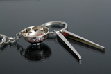 中国风 金属碗筷情侣钥匙圈  创意个性钥匙扣 便宜可爱小礼品