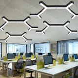 工程吊灯LED创意艺术个性组合拼接设计师装饰艺术教室商场会所灯