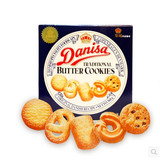 印尼进口皇冠丹麦曲奇饼干 368g零食品大礼包 黄油曲奇DANISA包邮