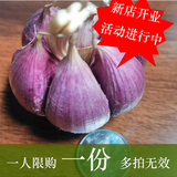 云南农家种植特产干货紫皮干大蒜头调料直销中蒜2500g 特价包邮