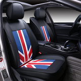 新款英伦风米字旗专车专用汽车坐垫四季通用全包围专用3D个性座套