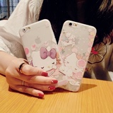 iphone6s手机壳全包超薄软硅胶苹果6plus保护套外壳5.5日韩简约女