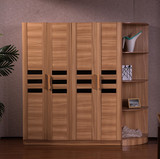 包邮衣柜简约住宅家具卧室板式整体木质大衣橱23456门现代组合柜