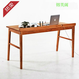 定制包邮美式实木电脑桌台式家用书桌简约现代办公桌学习桌写字桌