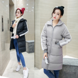 2016新款韩版冬季装女中长款棉服大码外套羽绒棉衣胖MM保暖棉袄潮