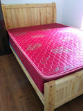 包邮重庆 双人床 实木床 柏木床 家用 环保 1.5m 1.8m 床头柜促销