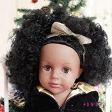 动感桑巴黑公主美国眨眼换装仿真洋娃娃女孩生日礼物儿童玩具礼盒