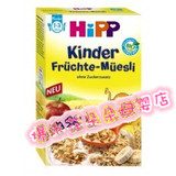 德国直邮 Hipp喜宝有机水果口味麦片 无糖添加 200g/盒 1-3岁