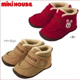 国内现货mikihouse 鞋日本制棉鞋冬季保暖一段学步鞋13-9301-786
