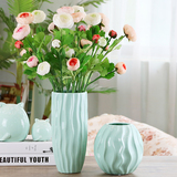 简约现代陶瓷花瓶摆件小清新客厅水培插花装饰餐桌仿真假花艺套装