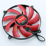 ATI HD7990 显卡单风扇叶 9012红色吊框风扇 四线温控扇叶