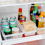 日本进口 厨房创意塑料收纳筐.冰箱抽屉式收纳盒.水果蔬菜整理框