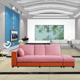 布艺沙发 储物沙发 带抽屉沙发 多功能沙发床  宜家风格