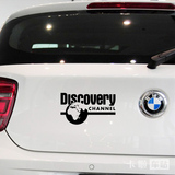 个性汽车贴纸：Discovery探索频道（反光贴） 汽车改装 划痕贴