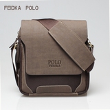 2014新款正品POLO男包单肩包斜跨包韩版潮男士背包 商务休闲小包