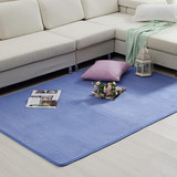 地毯客厅卧室欧美茶几垫地毯满铺现代时尚简约欧式珊瑚绒纯色短毛