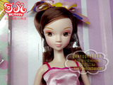 全新正版中国芭芘娃娃 迷糊可儿娃娃 套装时尚女孩系列7068-2可爱