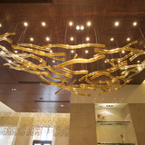 手工艺术设计空间吊件琉璃工艺品创意天花板吊饰设计玻璃艺术吊饰