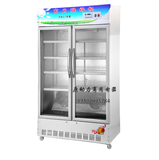 带冷藏商用双门酸奶机 酸奶发酵机 大型全自动酸奶吧酸奶机