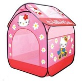 大号卡通HelloKitty猫儿童帐篷公主玩具便携式游戏海洋球屋大房子