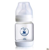 正品护贝康150ML多功能宽口径晶钻玻璃奶瓶小流量 LF-905 特价