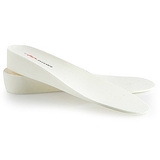 独家现货 3.5CM韩国正品舒适硅橡胶内增高鞋垫男式女式UNI白色