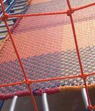 专业厂家定做蹦蹦床网面 圆形 长方形幼儿园蹦蹦床 加胶网面