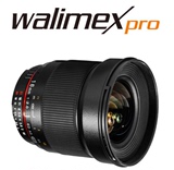 德国WALIMEX威摄16mm F2.0广角镜头 尼康AE自动光圈/索尼/佳能EOS