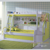 1.35米1.5米儿童床组合床双层床 上下铺高低床子母床衣柜式梯柜床